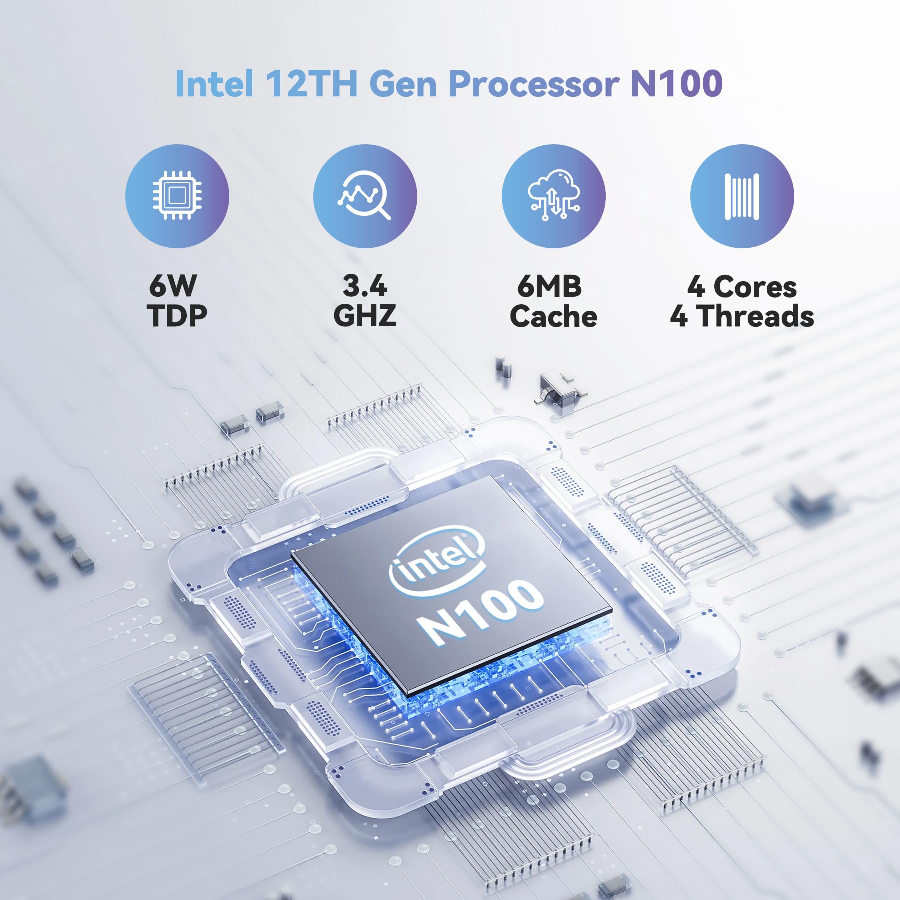 Amazon.com: DreamQuest N100 Mini Pc Windows 11 Pro Preinstalled